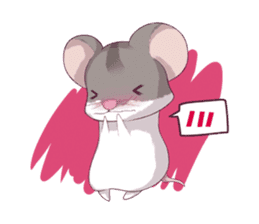 Hamster and Pandamouse sticker #8422469