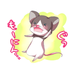 Hamster and Pandamouse sticker #8422472