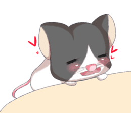 Hamster and Pandamouse sticker #8422479
