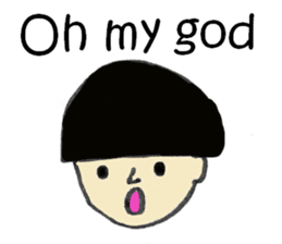 We are in London, the UK sticker #8422584