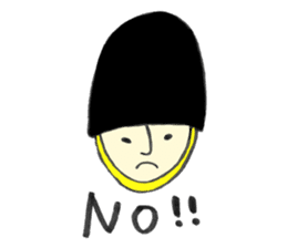 We are in London, the UK sticker #8422604