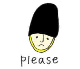 We are in London, the UK sticker #8422605