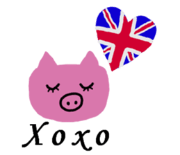 We are in London, the UK sticker #8422618