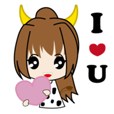 Cow Everyday life sticker #8422980