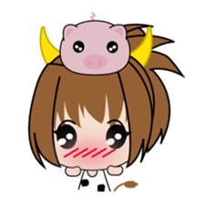 Cow Everyday life sticker #8422981