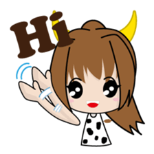 Cow Everyday life sticker #8422982