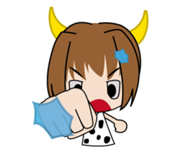 Cow Everyday life sticker #8422986