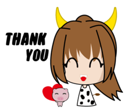 Cow Everyday life sticker #8422988