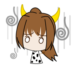 Cow Everyday life sticker #8422994