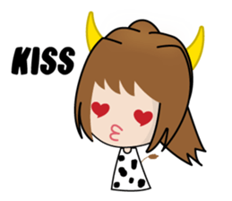 Cow Everyday life sticker #8423003