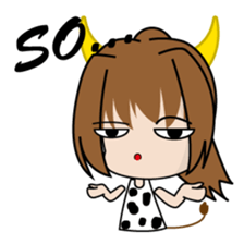 Cow Everyday life sticker #8423007