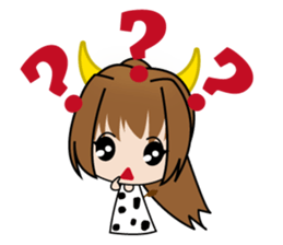 Cow Everyday life sticker #8423010