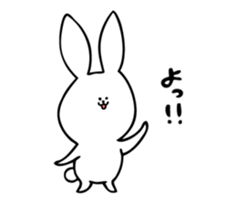 The Small Face Rabbit sticker #8423780