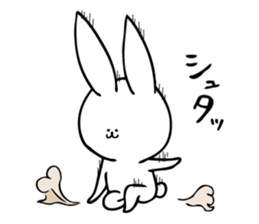 The Small Face Rabbit sticker #8423796