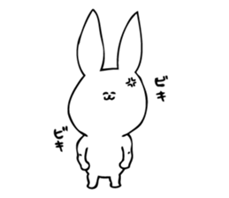 The Small Face Rabbit sticker #8423799