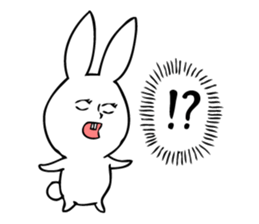 The Small Face Rabbit sticker #8423800