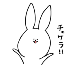 The Small Face Rabbit sticker #8423809