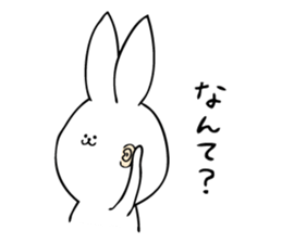 The Small Face Rabbit sticker #8423811