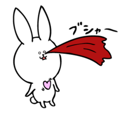 The Small Face Rabbit sticker #8423813