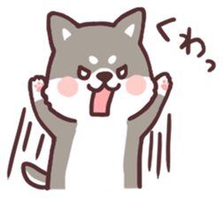 fluffy fat Shiba2 sticker #8424113