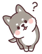 fluffy fat Shiba2 sticker #8424122