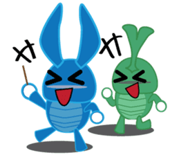 Staggy : Staggy and Rockky sticker #8424208