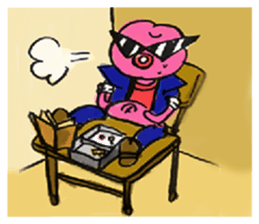 umeboshi jin sticker #8424381