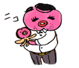 umeboshi jin sticker #8424389