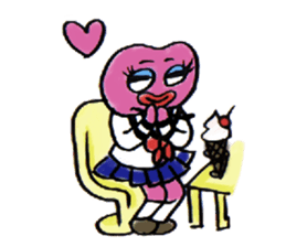 umeboshi jin sticker #8424407