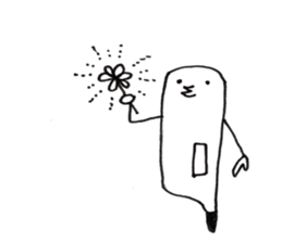 Thermometer boy sticker #8424869