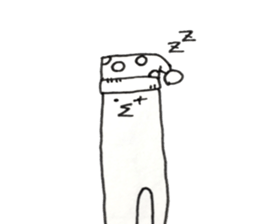 Thermometer boy sticker #8424874