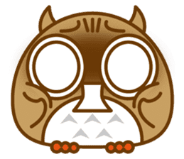 Mr. Owl !!! sticker #8425301