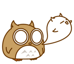 Mr. Owl !!! sticker #8425304