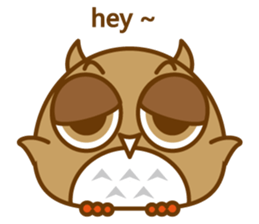 Mr. Owl !!! sticker #8425313
