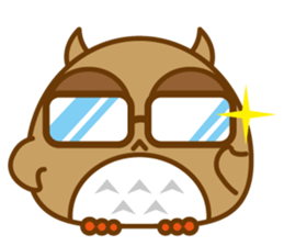 Mr. Owl !!! sticker #8425317