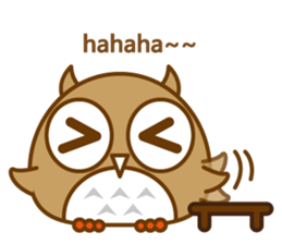 Mr. Owl !!! sticker #8425320