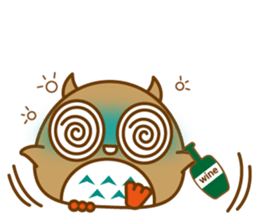 Mr. Owl !!! sticker #8425321