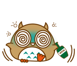 Mr. Owl !!! sticker #8425321