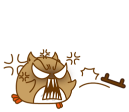 Mr. Owl !!! sticker #8425324