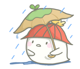 cute Mochi ghost sticker #8425848