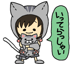 American short hair and the owner sticker #8425944