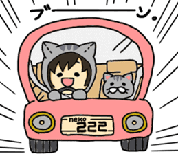 American short hair and the owner sticker #8425947