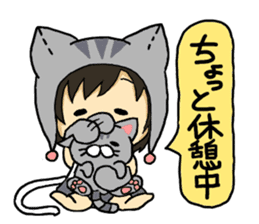 American short hair and the owner sticker #8425960