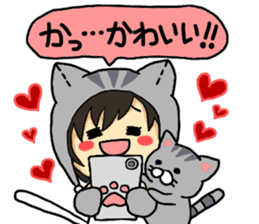 American short hair and the owner sticker #8425961