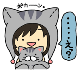 American short hair and the owner sticker #8425963