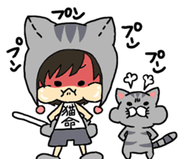 American short hair and the owner sticker #8425964