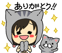 American short hair and the owner sticker #8425971