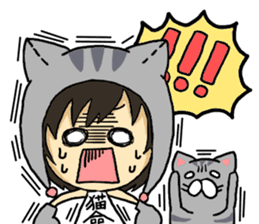 American short hair and the owner sticker #8425974