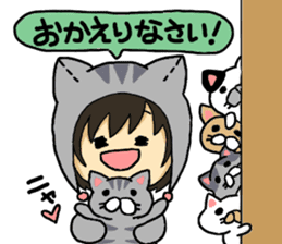 American short hair and the owner sticker #8425977