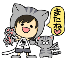 American short hair and the owner sticker #8425978